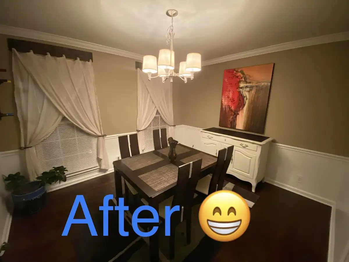 Professional dining room restoration after water damage in Chatham